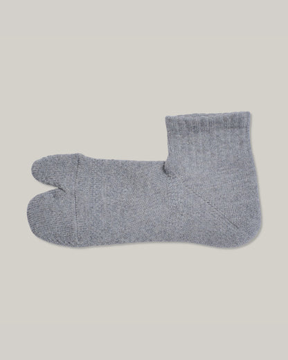 SNOW PEAK MID TABI SOCKS - M. GREY