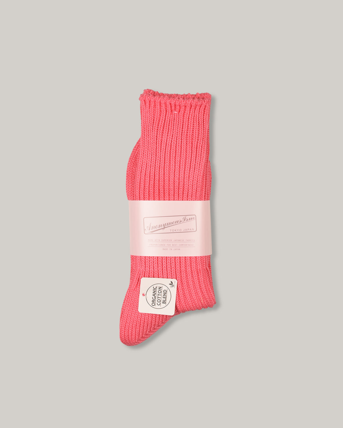 ANONYMOUS ISM OC L/G RIB CREW - PINK