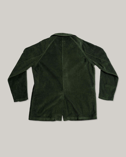 HEIMAT ARTIST CORD BLAZER - MILITARY GREEN