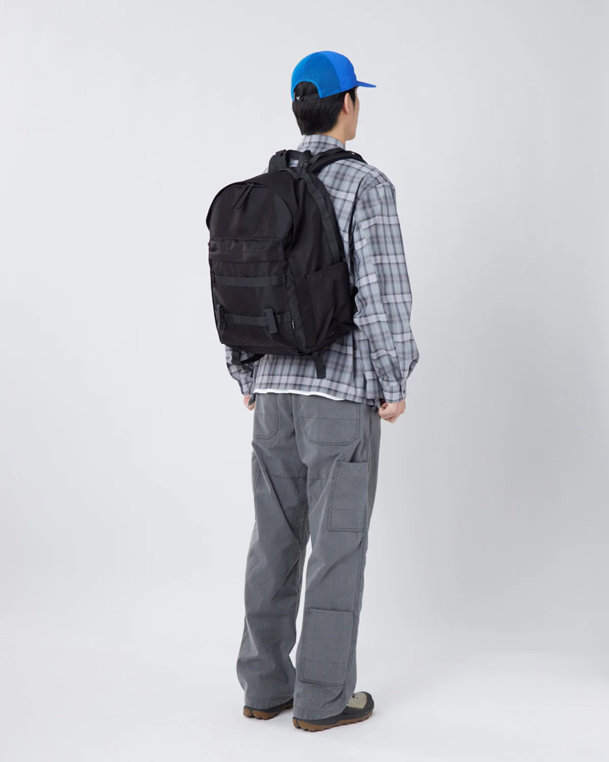 SNOW PEAK RECYCLED CORDURA BACKPACK - BLACK