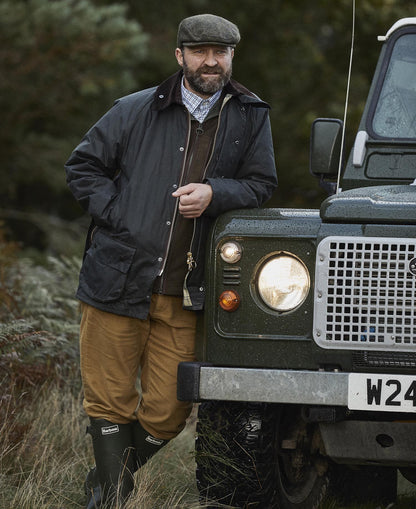 BARBOUR BEAUFORT JACKET - SAGE
