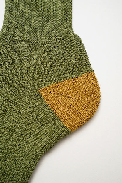 NIGEL CABOURN BORDER SOCKS - GREEN
