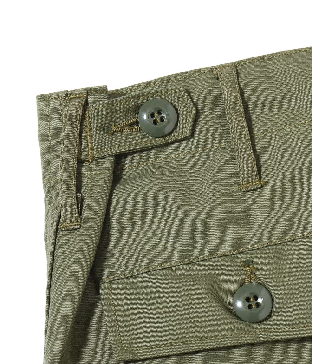 BUZZ RICKSON COMBAT TROPICAL SHORTS - OLIVE