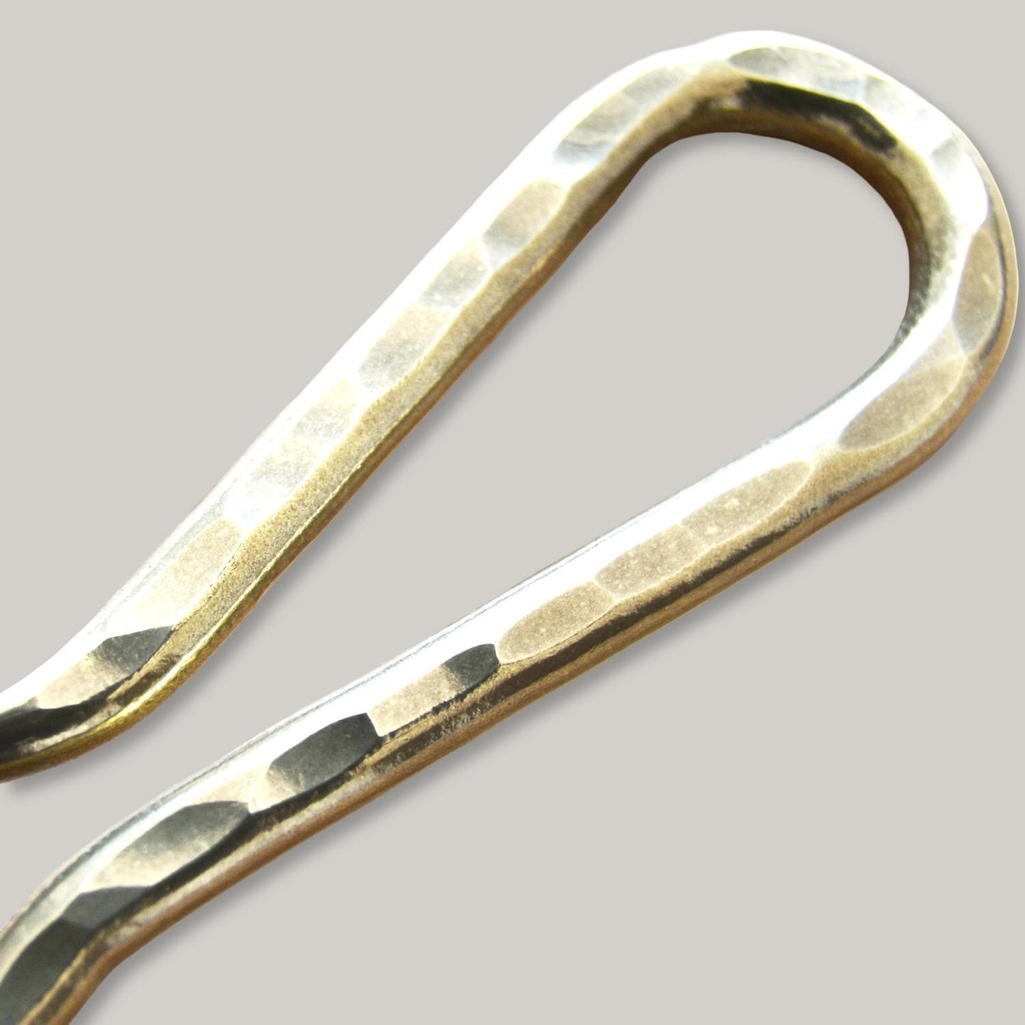 KOBASHI STUDIO BR725HMH HAND MADE HAMMERED KEY HOOK/FLAT RING