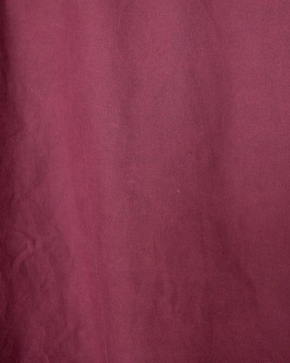 W'MENSWEAR REVERSIBLE CYCLING TRENCH - BURGUNDY
