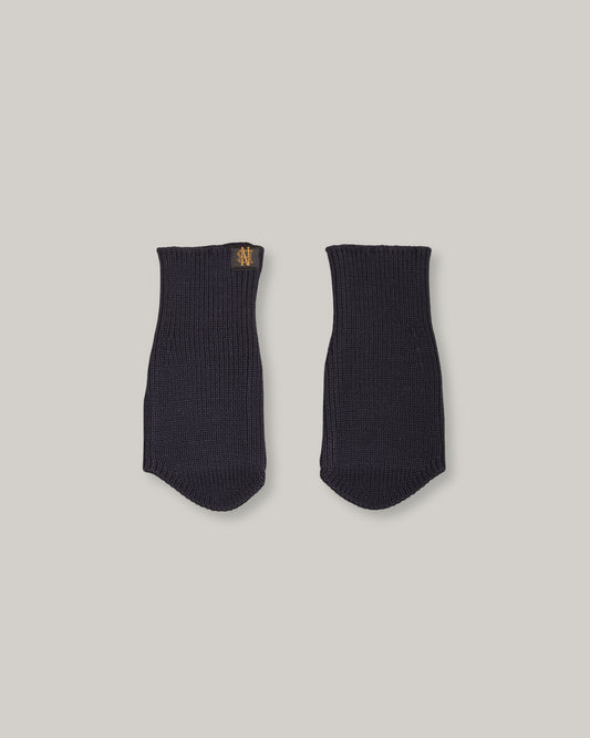 BATONER SOLID WOOL HAND WARMER - NAVY