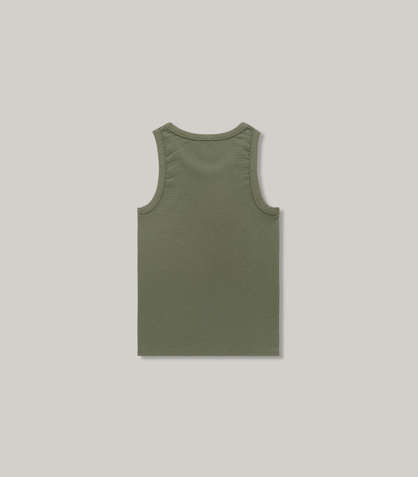 KNICKERBOCKER BOX KNIT TANK - OLIVE