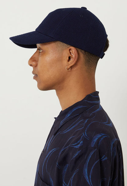 BLUE BLUE JAPAN LIGHT SASHIKO CAP - INDIGO