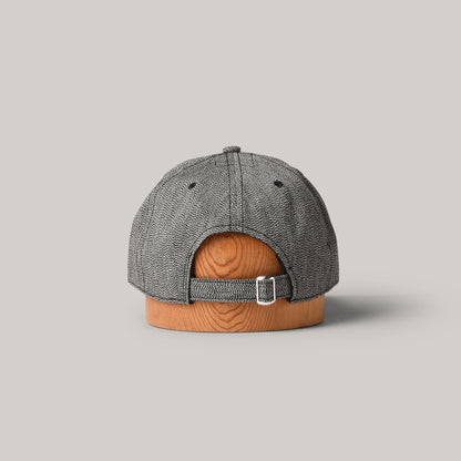 POTEN TWISTED MOKUME CHAMBRAY CAP - BLACK