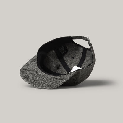 POTEN TWISTED MOKUME CHAMBRAY CAP - BLACK