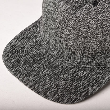 POTEN TWISTED MOKUME CHAMBRAY CAP - BLACK
