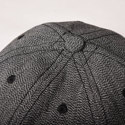POTEN TWISTED MOKUME CHAMBRAY CAP - BLACK