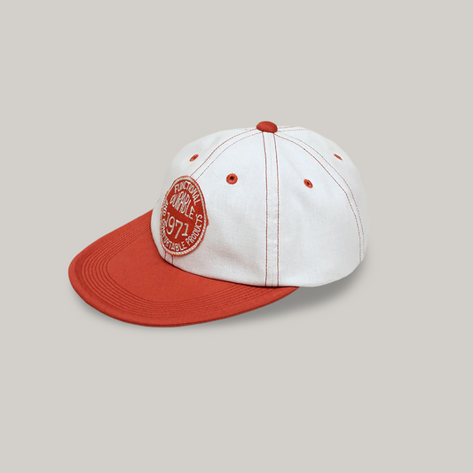 NIGEL CABOURN MAINLINE BASEBALL CAP - OFF WHITE