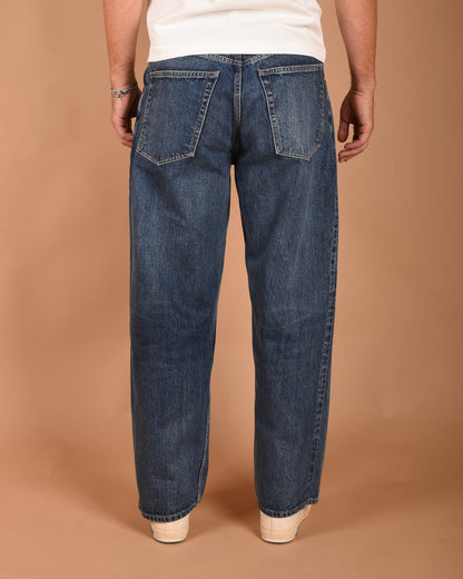 CIOTA BAGGY 5 POCKET PANTS - MEDIUM BLUE