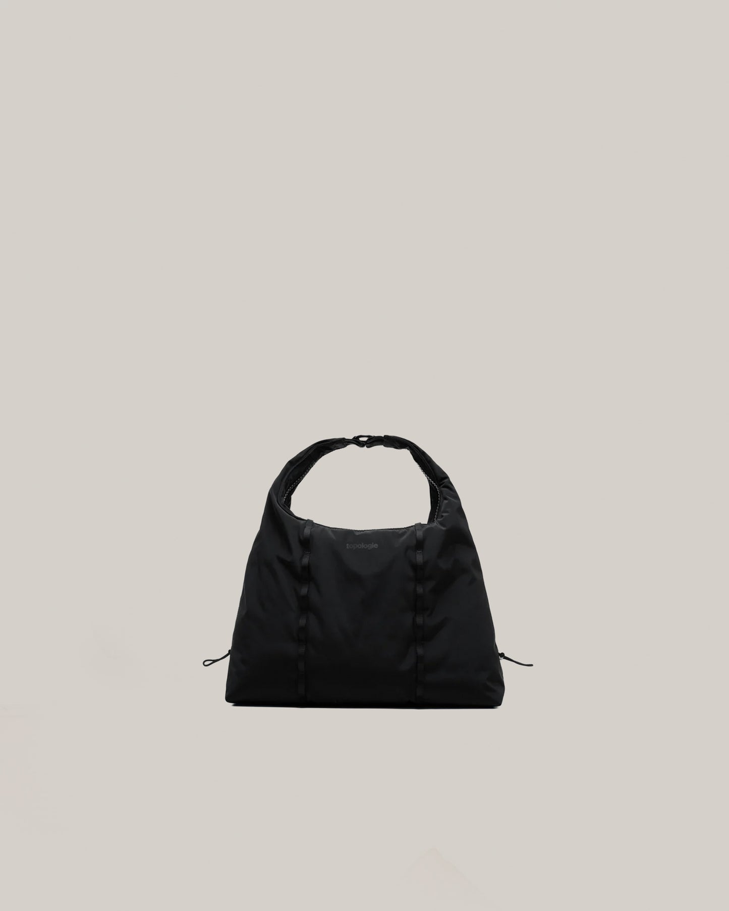 TOPOLOGIE CLOUD HOBO SMALL BLACK TECH SATEEN