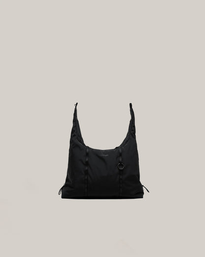 TOPOLOGIE CLOUD HOBO SMALL BLACK TECH SATEEN