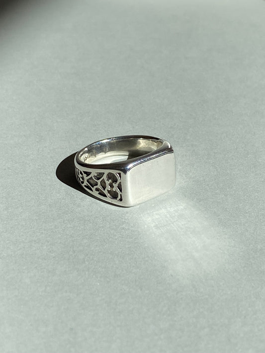 FAUST WORKSHOP CATHEDRAL RING - SILVER