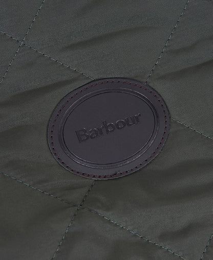 BARBOUR QUILTED DOG COAT - OLIVE