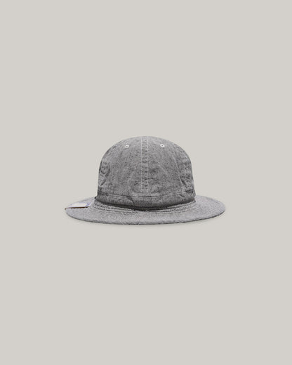 H.W. DOG & CO. LINEN FATIGUE HAT - LIGHT GREY