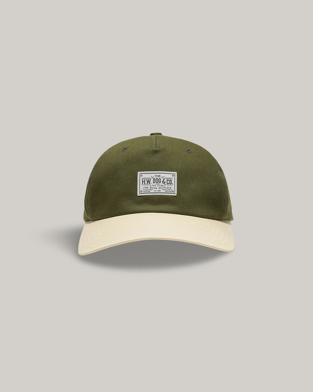 H.W. DOG & CO. BIG BRIM M CAP - OLIVE