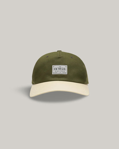 H.W. DOG & CO. BIG BRIM M CAP - OLIVE