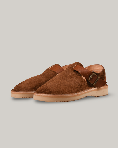 FRACAP D152 SANDALS JP - NAPPY SUEDE