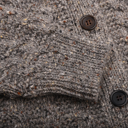 &DAUGHTER MARIE DONEGAL CABLE CREWNECK CARDIGAN - RAMOR