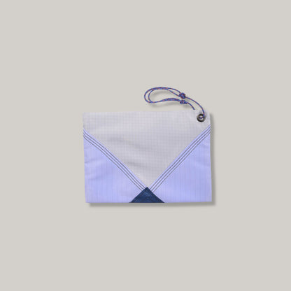 EPPERSON MOUNTAINEERING ZIPPER POUCH - PURPLE/WHITE/BLUE