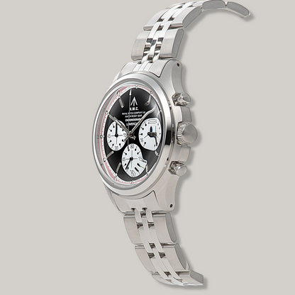 Naval Watch Co. FRXC012 Chronograph 3links S/S Metal strap