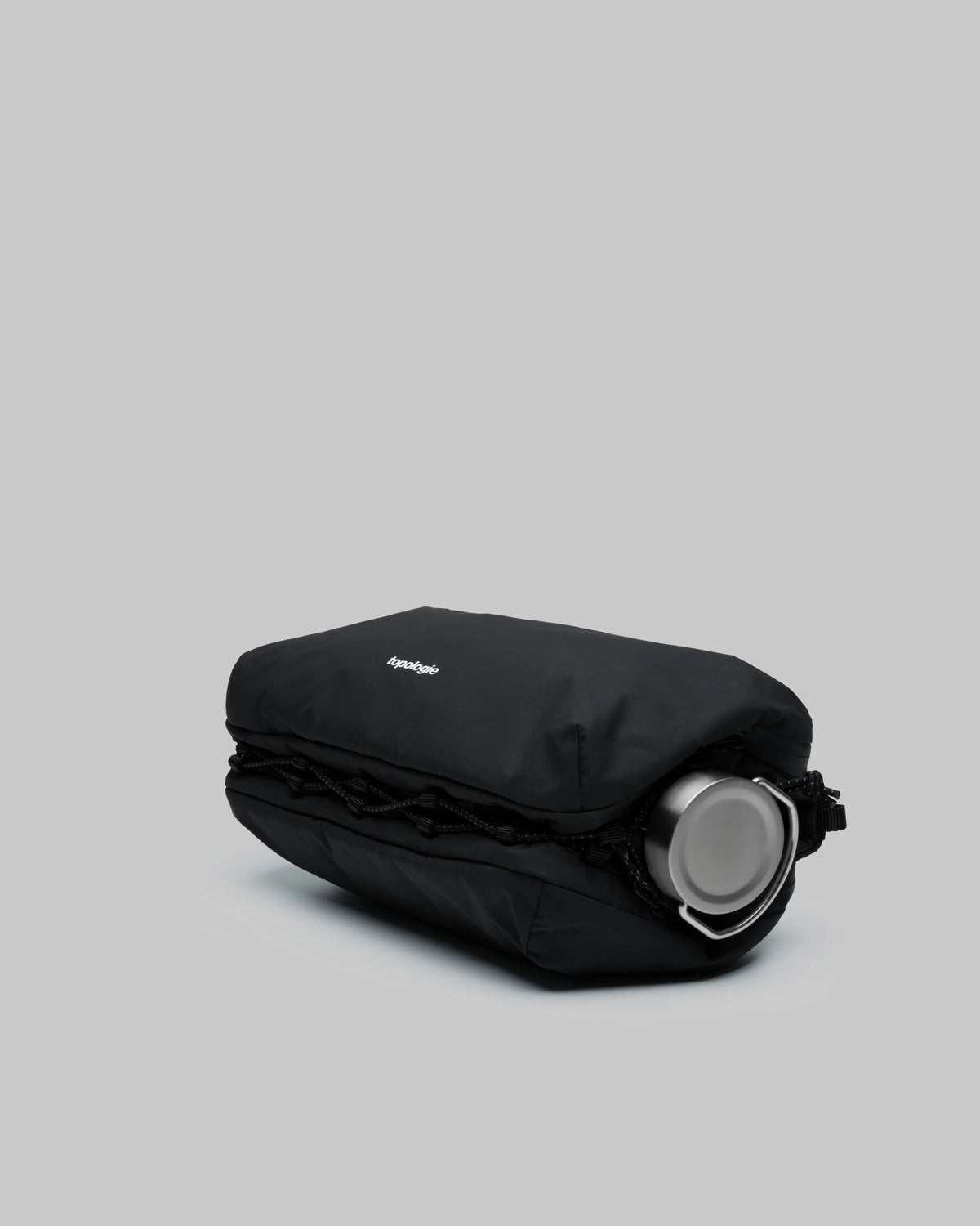 TOPOLOGIE BOTTLE SACOCHE LARGE BLACK RIPSTOP DRY