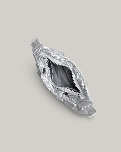 TOPOLOGIE CLOUD HOBO XS CHROME STERLING SHEEN