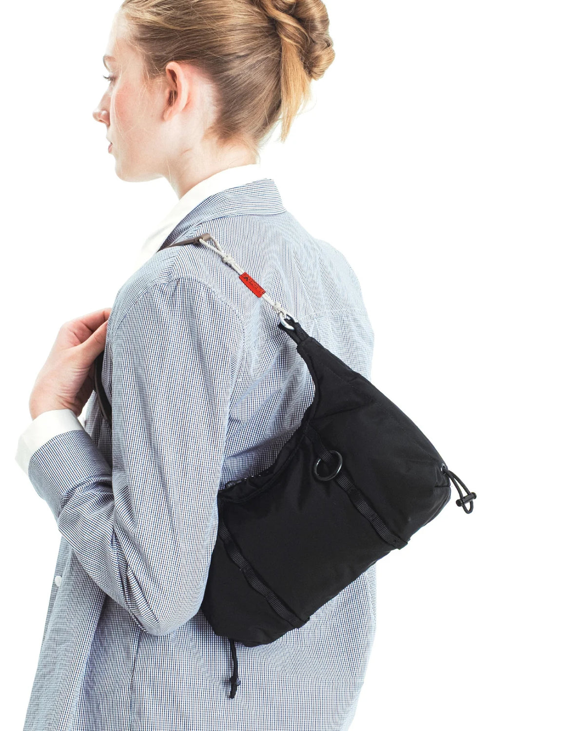 TOPOLOGIE CLOUD HOBO XS CHROME STERLING SHEEN