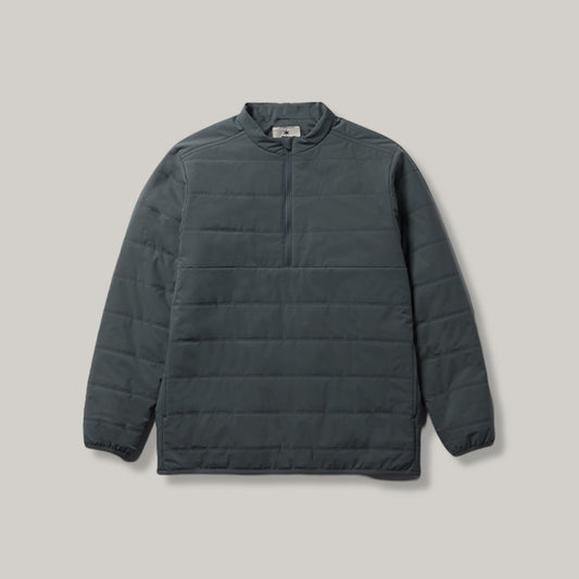SNOW PEAK FLEXIBLE INSULATED HALF ZIP PULLOVER - FOLIAGE