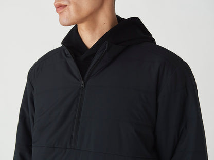 SNOW PEAK FLEXIBLE INSULATED HALF ZIP PULLOVER - FOLIAGE