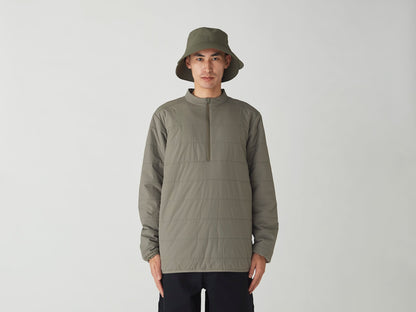 SNOW PEAK FLEXIBLE INSULATED HALF ZIP PULLOVER - FOLIAGE