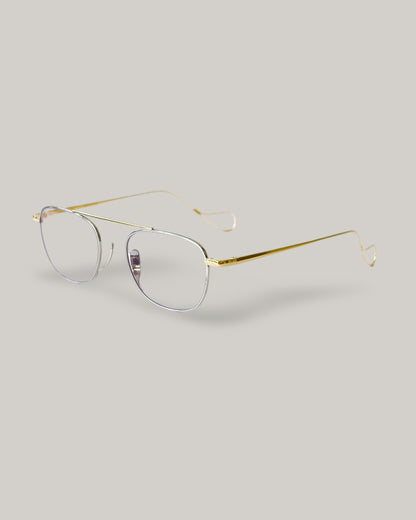 BUDDY OPTICAL GIS SUNGLASSES  -  SILVER GOLD