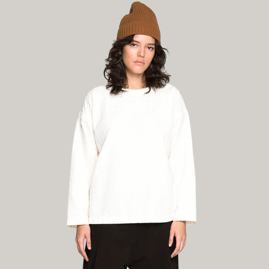 GIRLS OF DUST GARDENER SMOCK - MILK