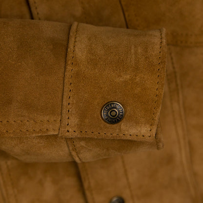 AERO LEATHER TYPE III JEAN JACKET - UNLINED COW SUEDE