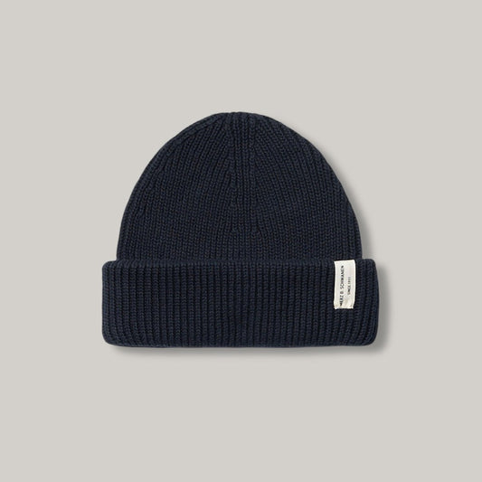 MERZ B. SCHWANEN KBN01 BEANIE - DEEP BLACK
