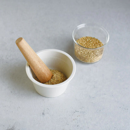 KINTO TAKU PESTLE AND MORTAR - BLACK