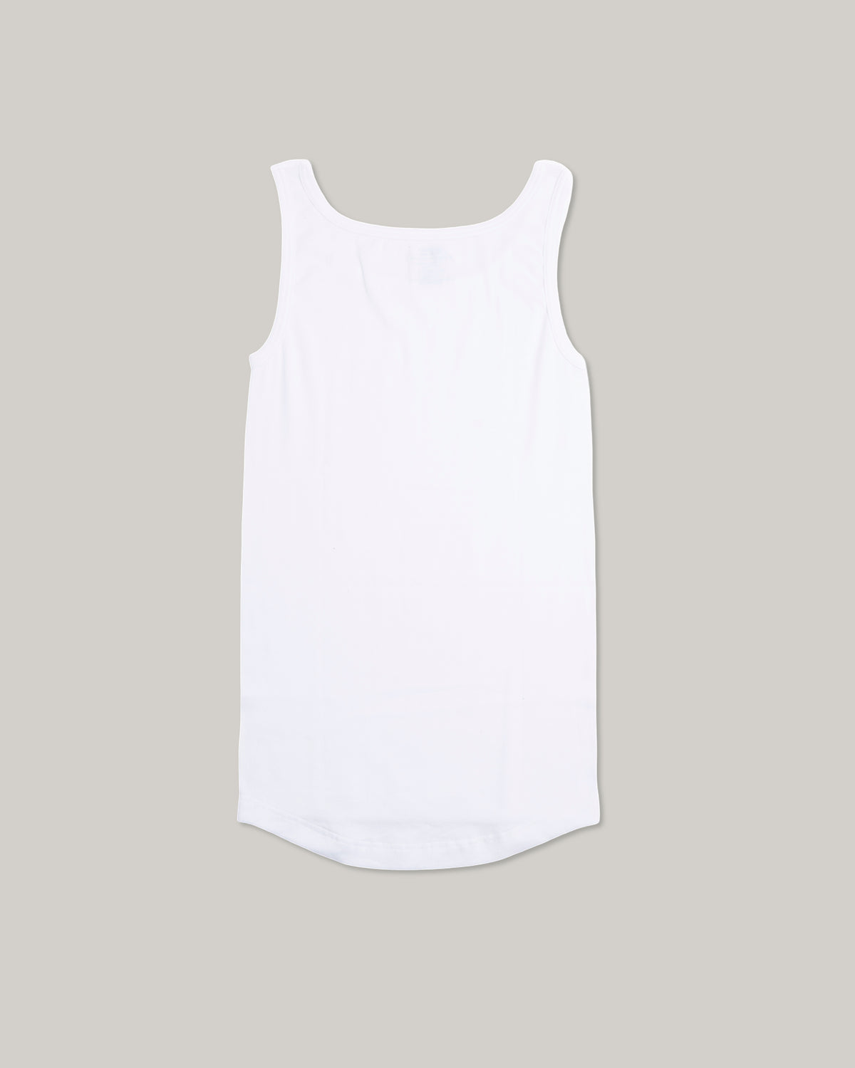 HEIMAT FINE RIB COTTON VEST - WHITE