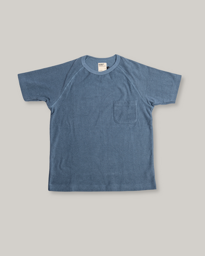 HEIMAT TERRY TEE - TRAIL BLUE