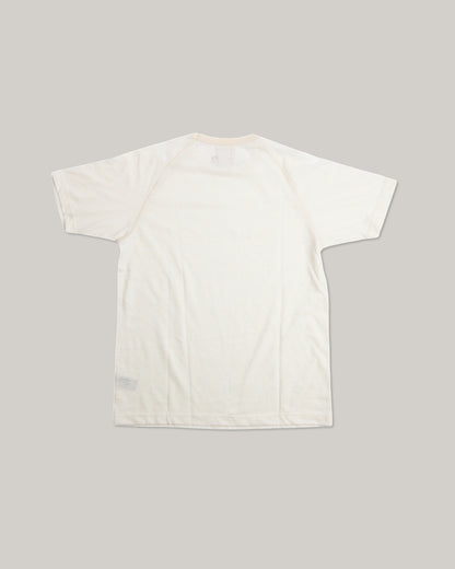 HEIMAT RAGLAN COTTON/HEMP T-SHIRT - SEASHELL