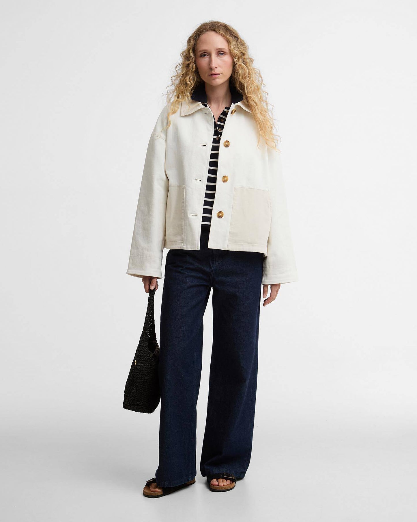 BARBOUR CLOVERDALE CASUAL JACKET - NEUTRAL