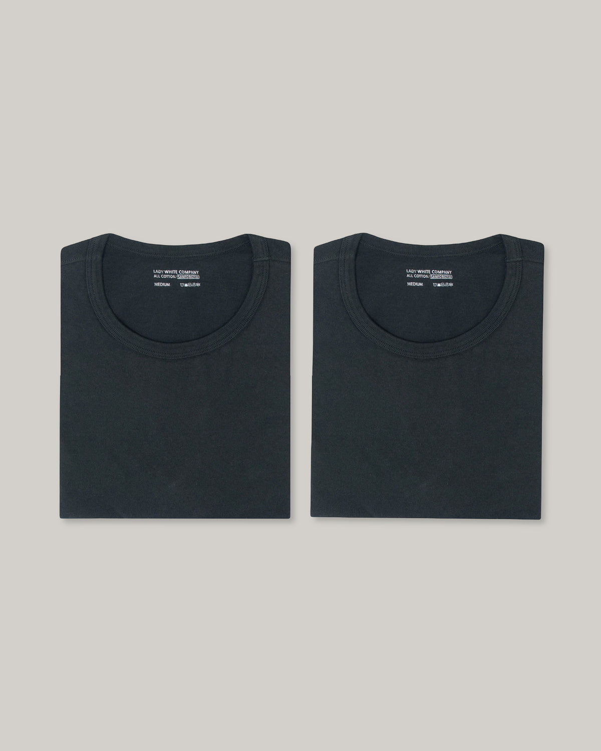 LADY WHITE CO. TEE 2 PACK - ABYSS