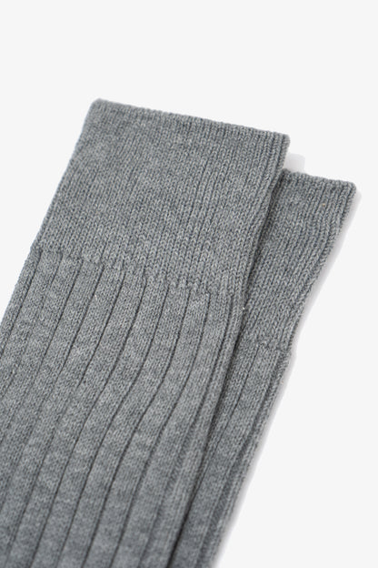 LADY WHITE CO.  LW-C SOCK -  DARK GREY MELANGE