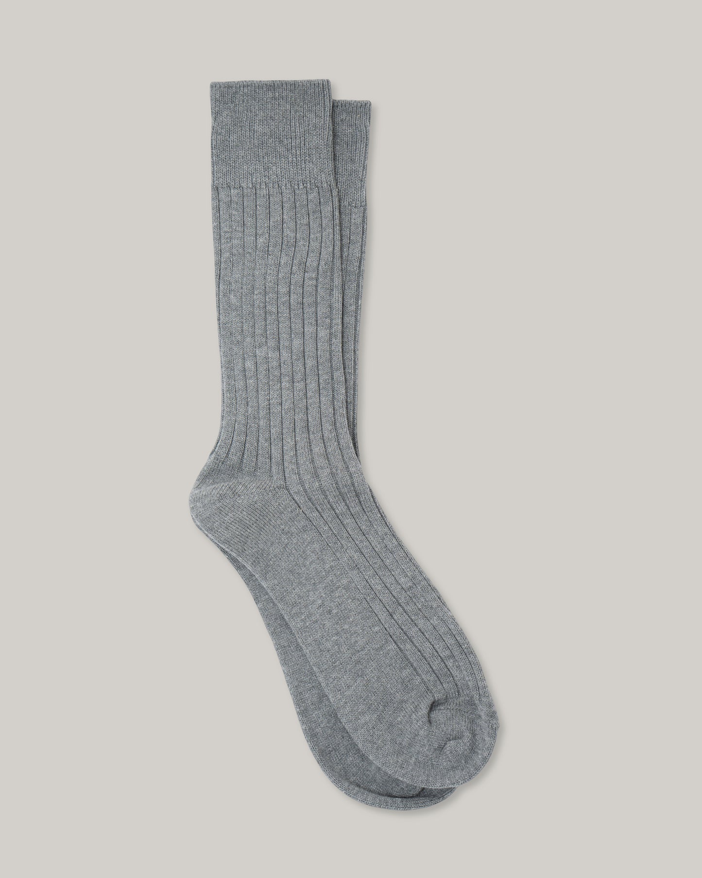 LADY WHITE CO.  LW-C SOCK -  DARK GREY MELANGE