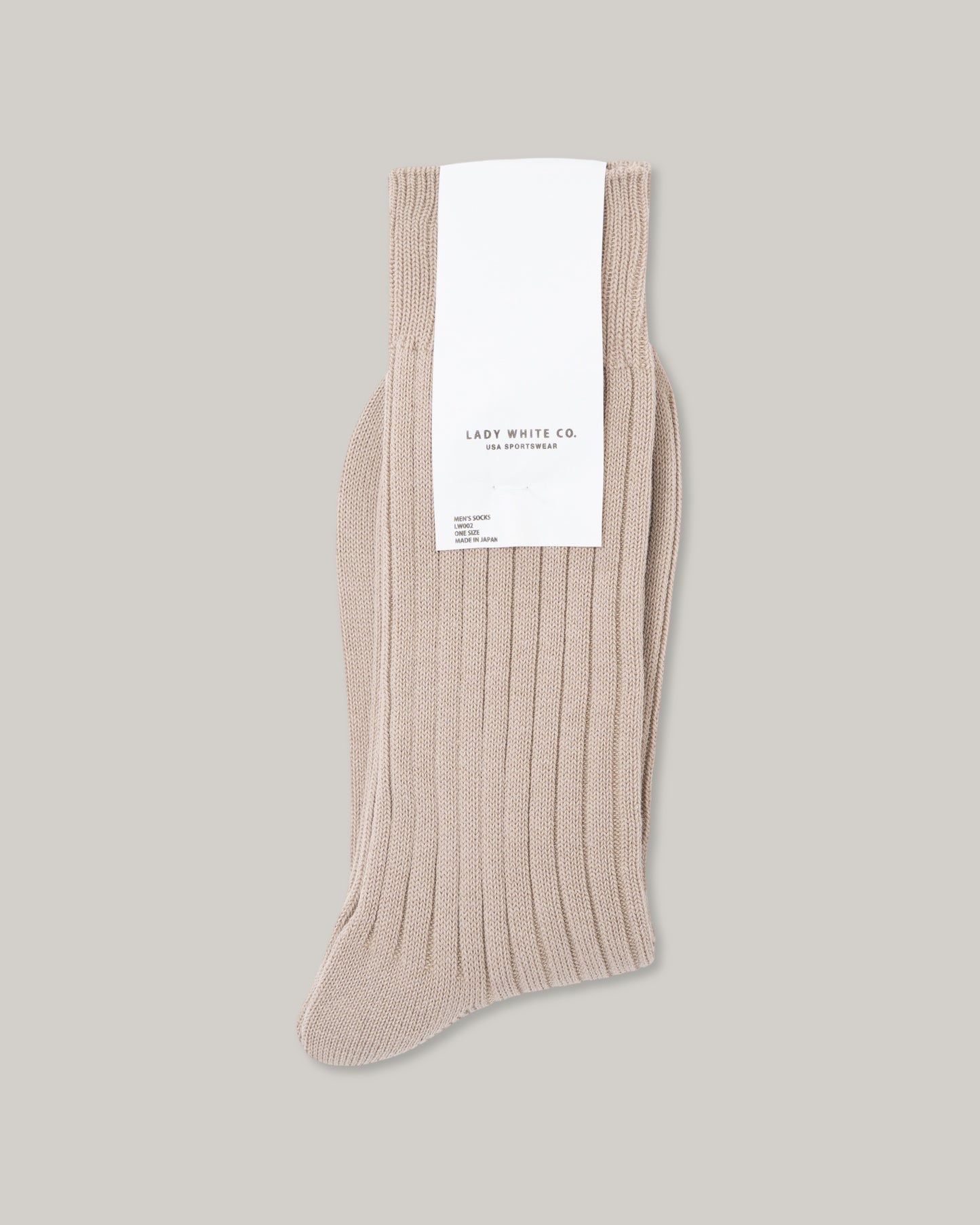LADY WHITE CO.  LW-C SOCK -  SOLAR GREY