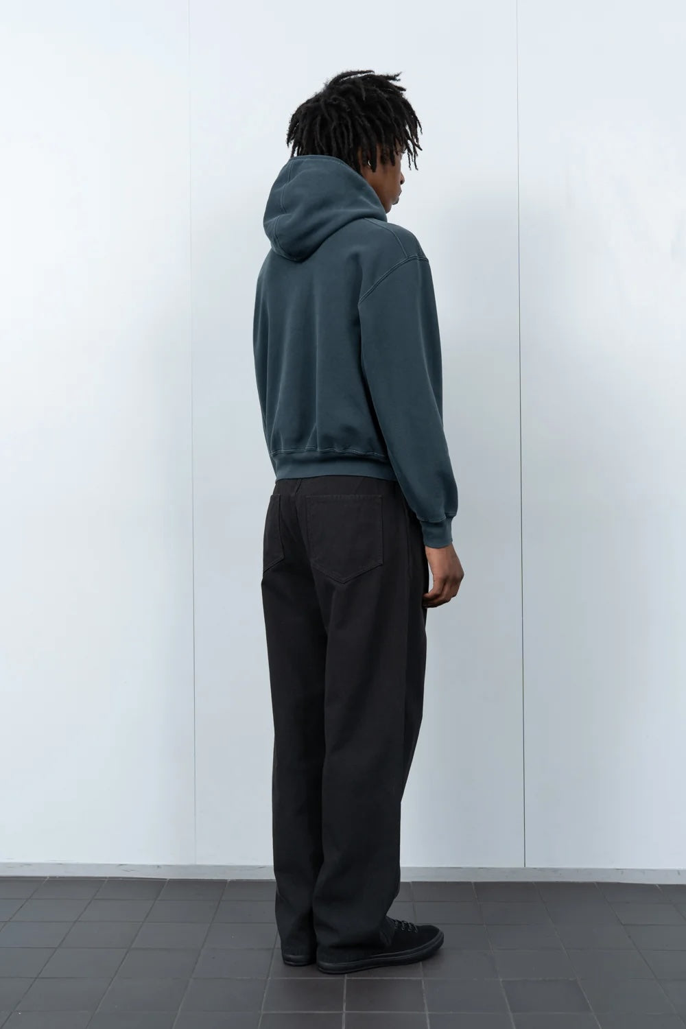 LADY WHITE CO. MINI HOODIE - PIGMENT PITCH TEAL