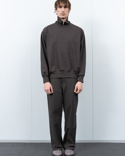LADY WHITE CO. LAYERED 1/4 ZIP - PEWTER